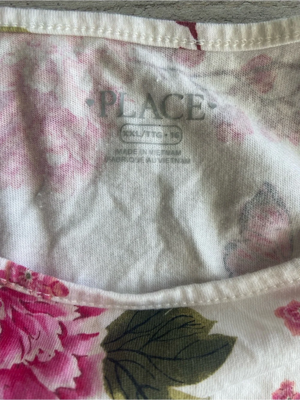 The Children's Place Floral Butterfly Skater Dress Size XXL 16
